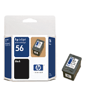 HP C6656AN BLACK Print Cartridge